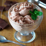 receta helado avellanas y chocolate