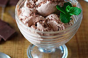 receta helado avellanas y chocolate